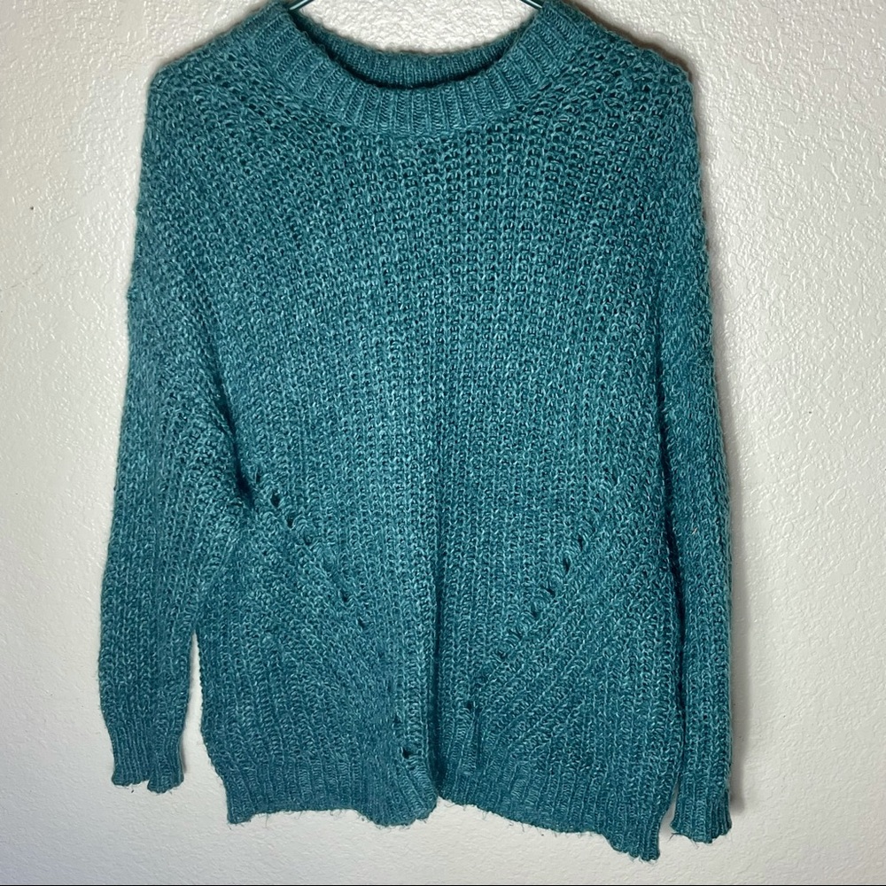 AMERICAN EAGLE chunky knit oversized sweater med